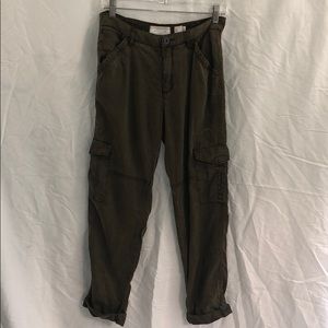 Anthropologie army green